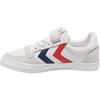 Sneaker HUMMEL "SLIMMER STADIL LEATHER LOW JR", Gr. 33, weiß, Leder, sportlich, Schuhe