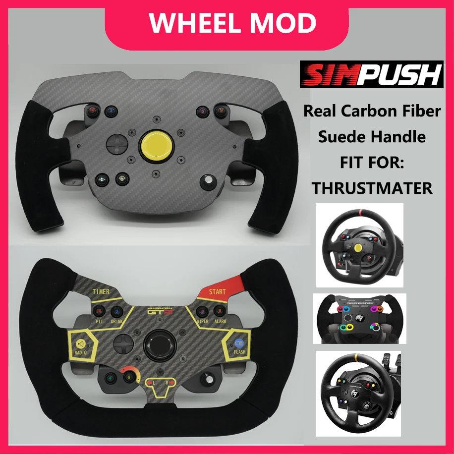 SIMPUSH Racing Lenksim-Rad MOD Sim Racing SIMRACING für Thrustmaster TX TS-PC 599 Image