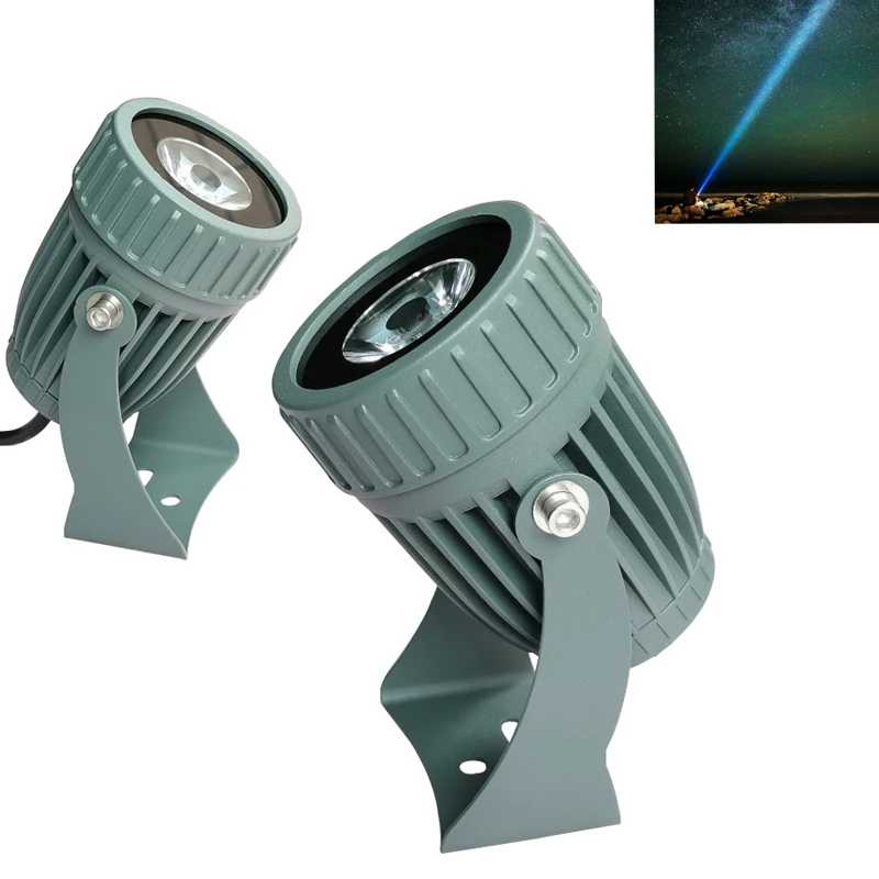 Outdoor LED Flutlicht 110V220V10W Wasserdichte Scheinwerfer mit Schmalen Strahl Winkel Landschaft Straße Garten Platz Flutlicht 12V