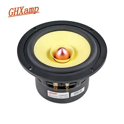 Ghxamp 5,25 Zoll 152mm Bullet Full Range Lautsprecher 4Ohm Hochtöner Mid Bass Lautsprecher Baumwolle Image