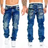 Herren Schwarze Jeans Slim Fit Qualität Grau Lässige Männliche Jeans Hosen Skinny Fit Männer Hosen Hip Hop Streetwear Baumwolle Denim Hosen
