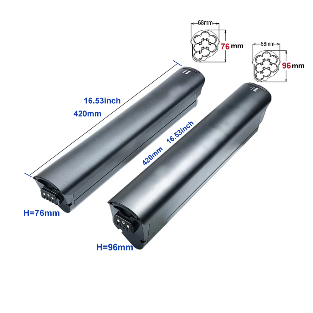 Macwheel 36v 48v ebike batterie ersatz flasche ecchia be21 e-bike batterie 36v 10.4ah für 10,4 w fahrrad batterie mit ladegerät Image