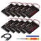 10Pcs Batmax 1800mAh PS3 Gamepad CECHZC2E, CECHZC2U LIP1472 LIP1859 Batterie Akkus für Sony PS3