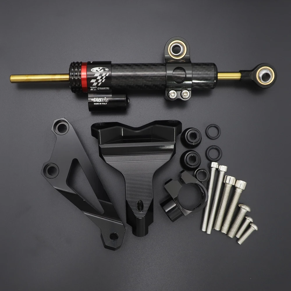 Neu Für DUKE Duke 390 200 125 Lenkungsdämpfer Montagehalterung Kit Duke 125 Duke 200 Duke 390 Stabilisator Umgekehrte Sicherheitssteuerung Image