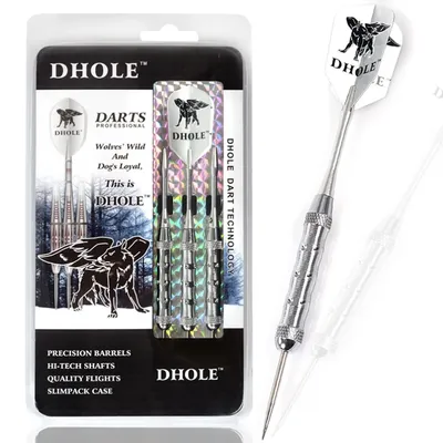 CUESOUL DHOLE Serie Darts mit Messingstahlspitze und 21/24/25/Gramm Dartfässer Dartschäfte Flights Image