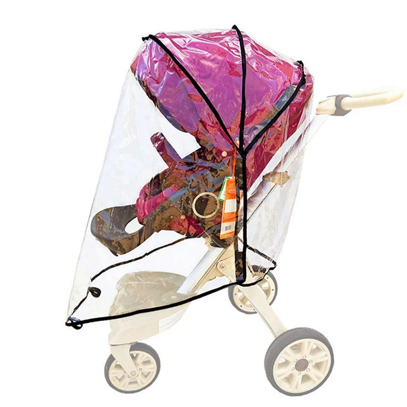 Kinderwagen Regen Abdeckung Für Stokke Xplory V3 V4 V5 V6 Trailz Beat Crusi B-beko Dsland Serie Trolley kinderwagen Zubehör