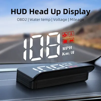M3 HUD Obd2 Display On-board Computer Car Head-up display Windshield Big Font projection E-OBD and
