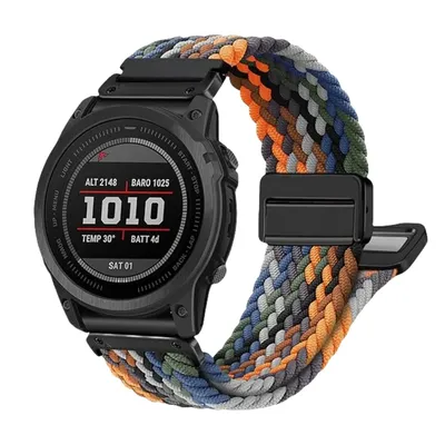 22 26mm Elastic Quick Fit Nylon Strap Enduro 2 Wristband For Garmin Fenix5 5XPlus 6 6XPro 7 7XPro