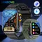 SENBONO Military Men Smart Watch Bluetooth Call 24/7 Heart Rate Monitor IP68 Waterproof 100+ Sport