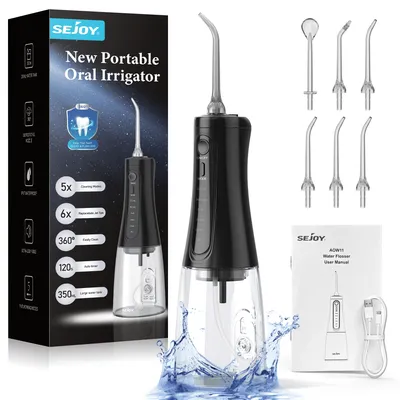 Oral Irrigator Portable Water Flosser Dental Thread Teeth Pick Mouth Washing Machine Rechargeable