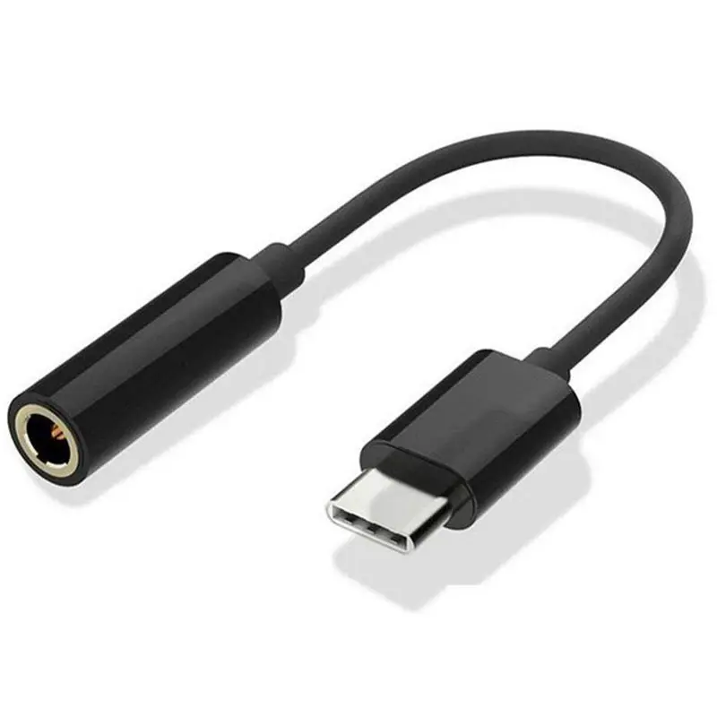 USB C to 3.5mm Headphone/Headphone Jack Cable Adapter C Type 3.1 Male Port to 3.5 mm Stereo Female Headphone Headphone Adapter
