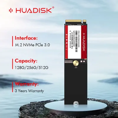 HUADISK M.2 SSD NVME PCIE3.0 128GB 256GB 512GB 1TB 2242 2280 Solid State Disk Internal Hard Drives For Computer Laptop PC