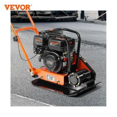 VEVOR Gasoline Plate Compactor 2.8/6.5 HP Force Vibratory Compaction Tamper For Walkways, Patios,
