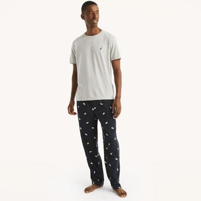 Nautica Men's Fleece Polar Bear Print Pajama Pant Peacoat, XXL