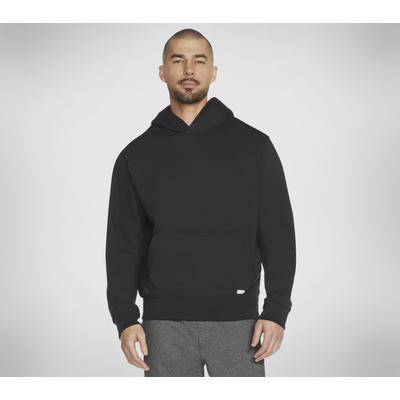 Skechers Men's Skech-Sweats Classic Hoodie | Size Large | Black | Cotton/Polyester