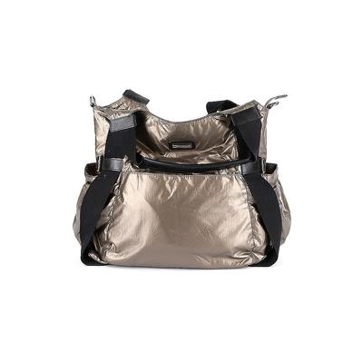 Storksac Diaper Bag: Silver Metallic Bags