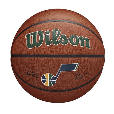 Utah Jazz Wilson NBA Team Composite Basketball – Größe 7 Image