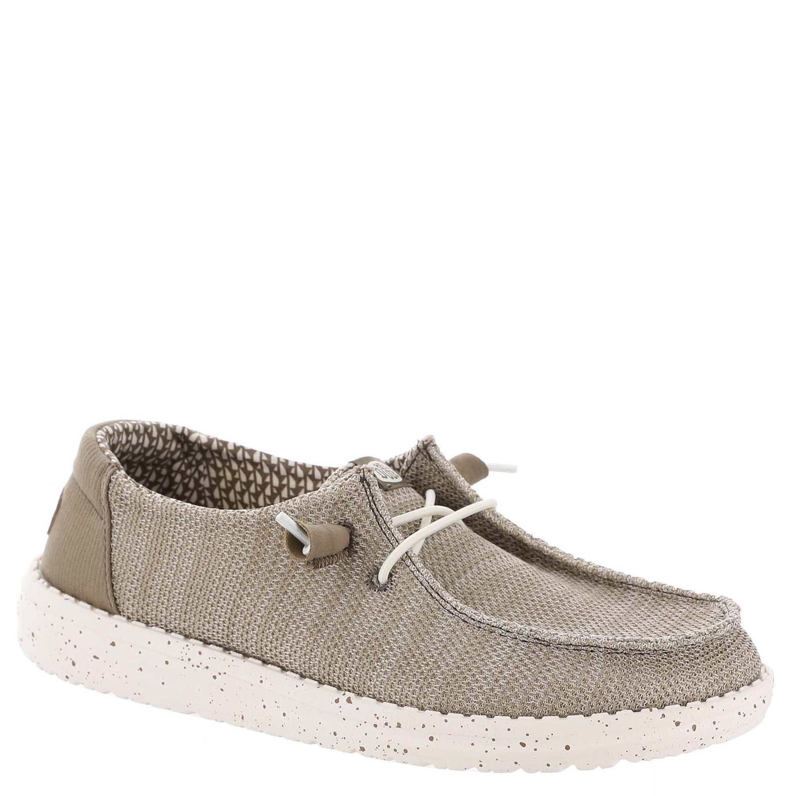 Hey Dude Wendy Stretch Sox - Womens 12 Brown Slip On Medium