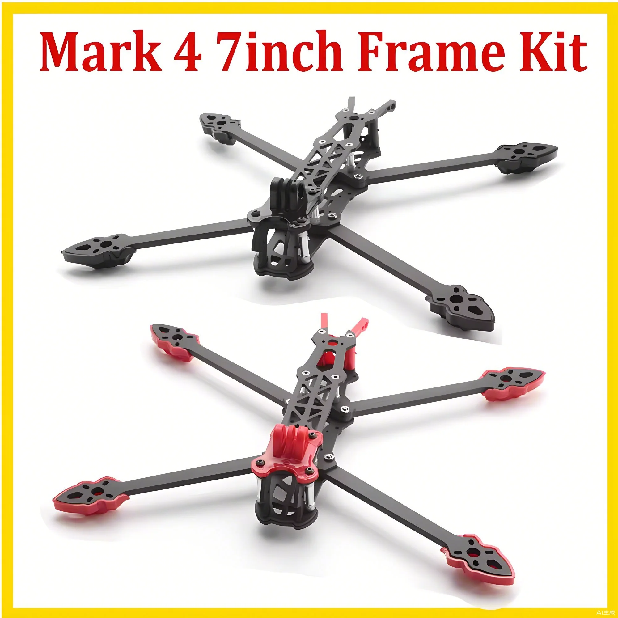 Mark4 Mark 4 5 pollici 225mm/ 7 pollici 295mm/8 pollici 375mm/10 pollici 473mm FPV Racing Drone Quadcopter Freestyle Frame