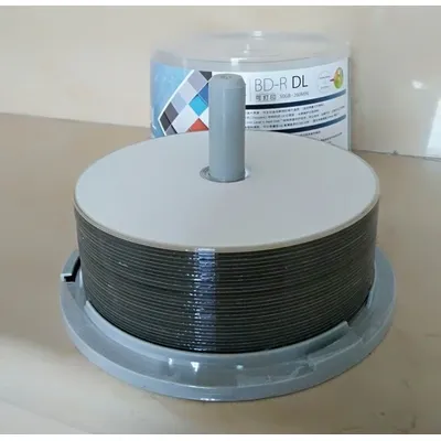 Blue Ray Disc BD-R 50GB Bluray DVD BDR 50g Inkjet Printable 1-6X Speed 50Pcs/Barrel
