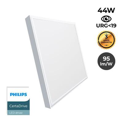 LED-Anbaupanel Slim 60x60cm – PHILIPS Treiber – 44W – UGR19 – Image