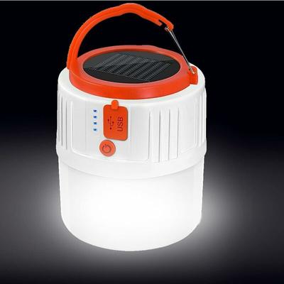 Wiederaufladbare USB-Laterne – tragbare Solar-LED-Camping-Laterne, sicheres, wasserdichtes Image