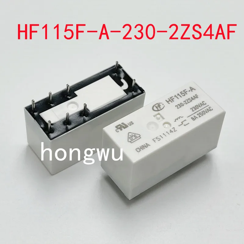 100% Original Neue 1PCS HF115F-A-230-2ZS4AF 230VAC relais 8A 8pins Image