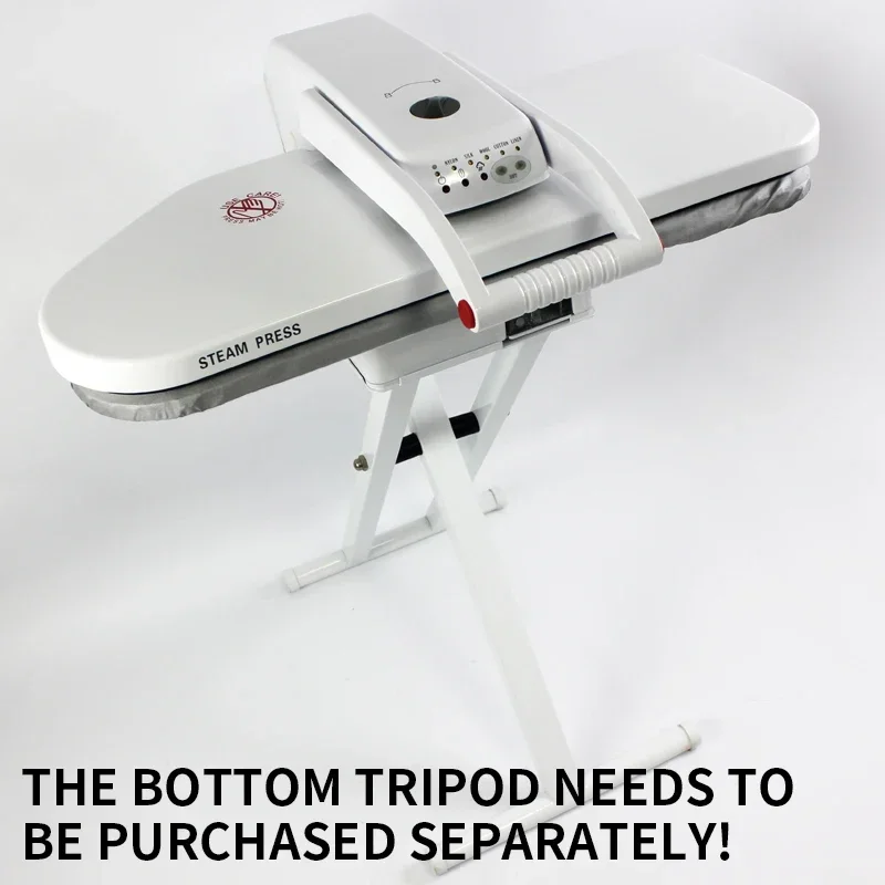 Dampf bügeleisen Familien hotel gewerbliche großflächige Bügel maschine Modell 1600 Tisch dampf bügel maschine w Trocken presse für Wäsche Image