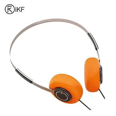 Ikf y3 auf Ohr verdrahtet Retro-Kopfhörer 30mm Lautsprecher Hifi-Klang qualität machen Bilder trend ige Stücke Rückfall Design leicht Image