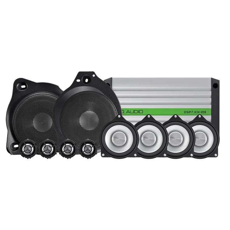 Plug & Play für Mercedes Benz W205 W213 x253 C Glc E 1040W RMS Car Audio DSP-Verstärker mit iPhone Software App Radio Image