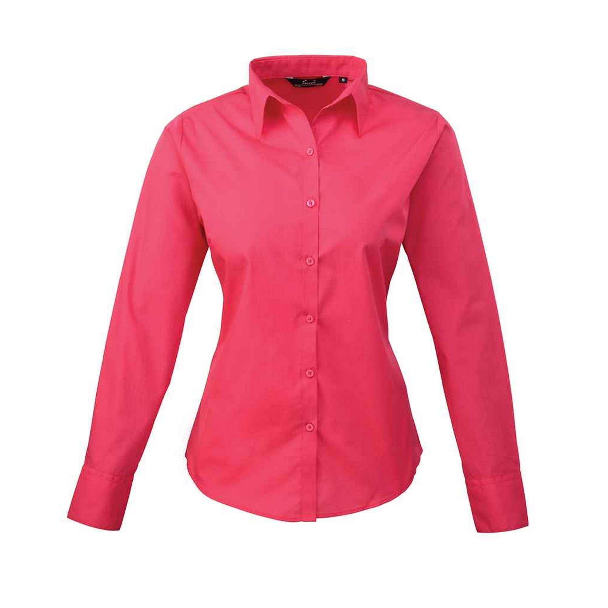 Premier - Hemd für Damen Langärmlig (Leuchtend Pink) Image