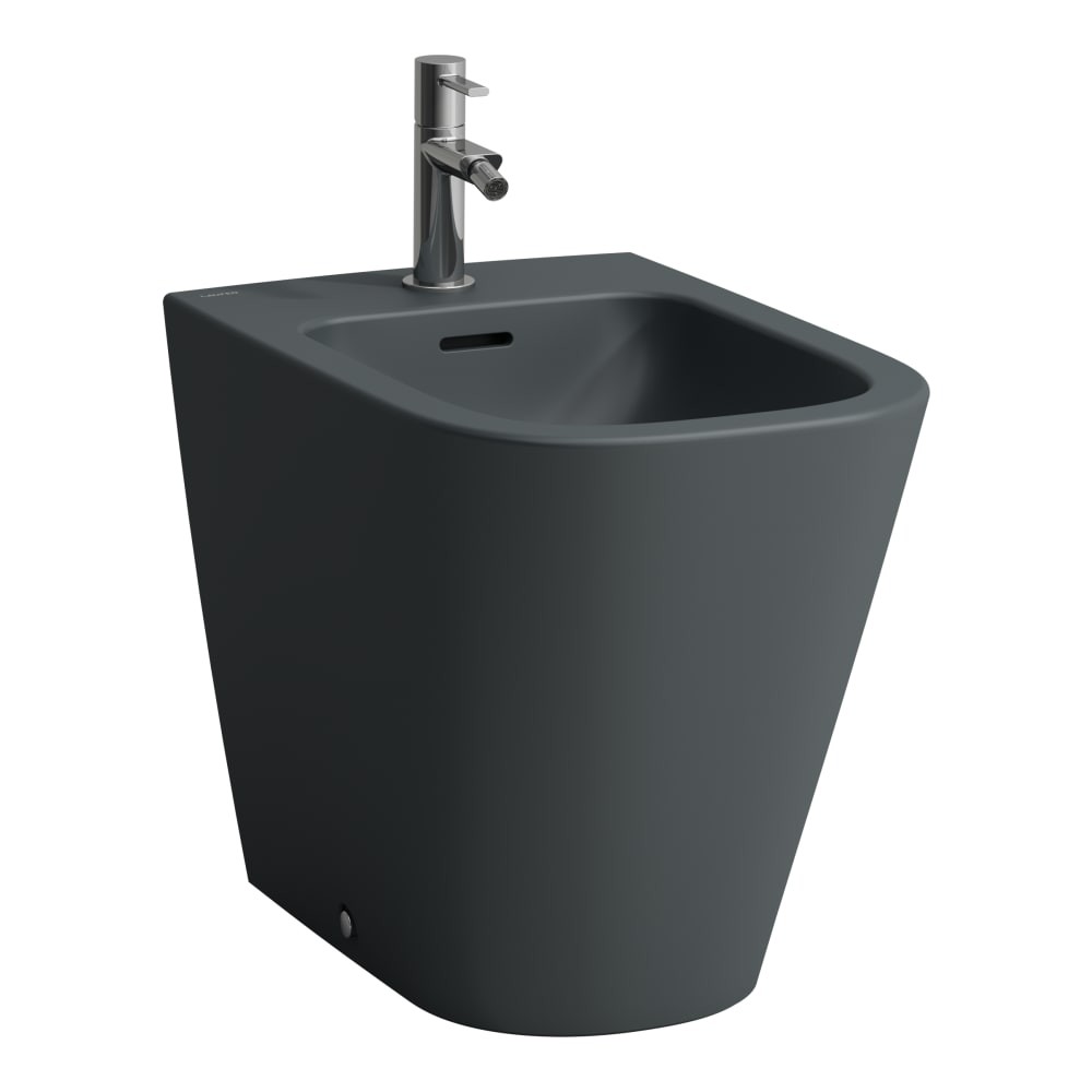 Laufen Standbidet MEDA 540x360x430 1Hl. m.Ül o. seitl. Loch f. Wasserans graphit matt, H832111758302 H8321117583021 Image
