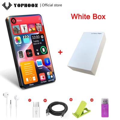 4 Inch New UI X20 MP3 MP4 Player Yophoon Touch Screen 16GB Bluetooth5.0 with Speaker 1080P Video