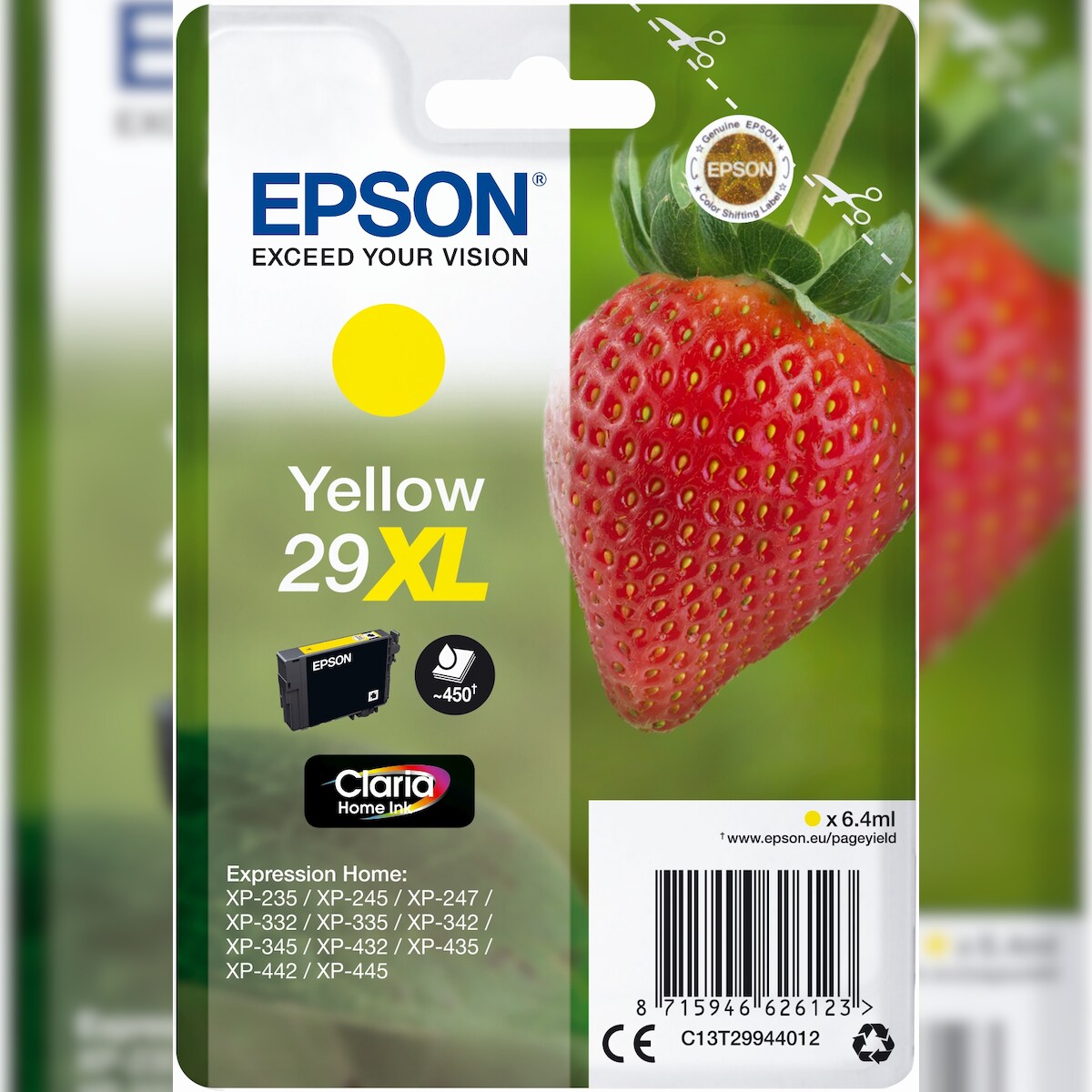 Tintenpatrone Epson T2994 gelb Image