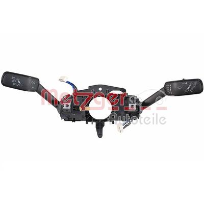 METZGER Lenkstockschalter schwarz für SKODA VW SEAT 5Q0953513PIGI 5Q0953513P 0916983 Image