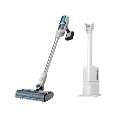 Shark Clean & Empty Cordless Stick Vacuum, White/Peacock Blue