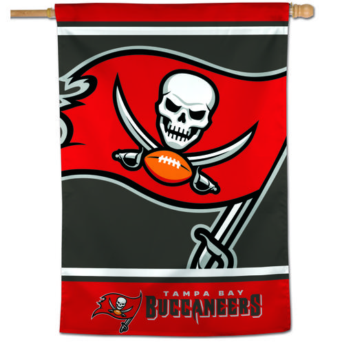 Vertikales Banner der Tampa Bay Buccaneers im Format 28x40