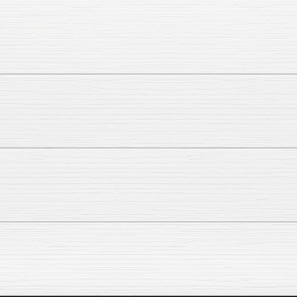 HÖRMANN Sektionaltor LPU42 mit Zarge L-Sicke verkehrsweiß, slategrain, 2375x2000 mm,Zarge mit L-Beschlag Image