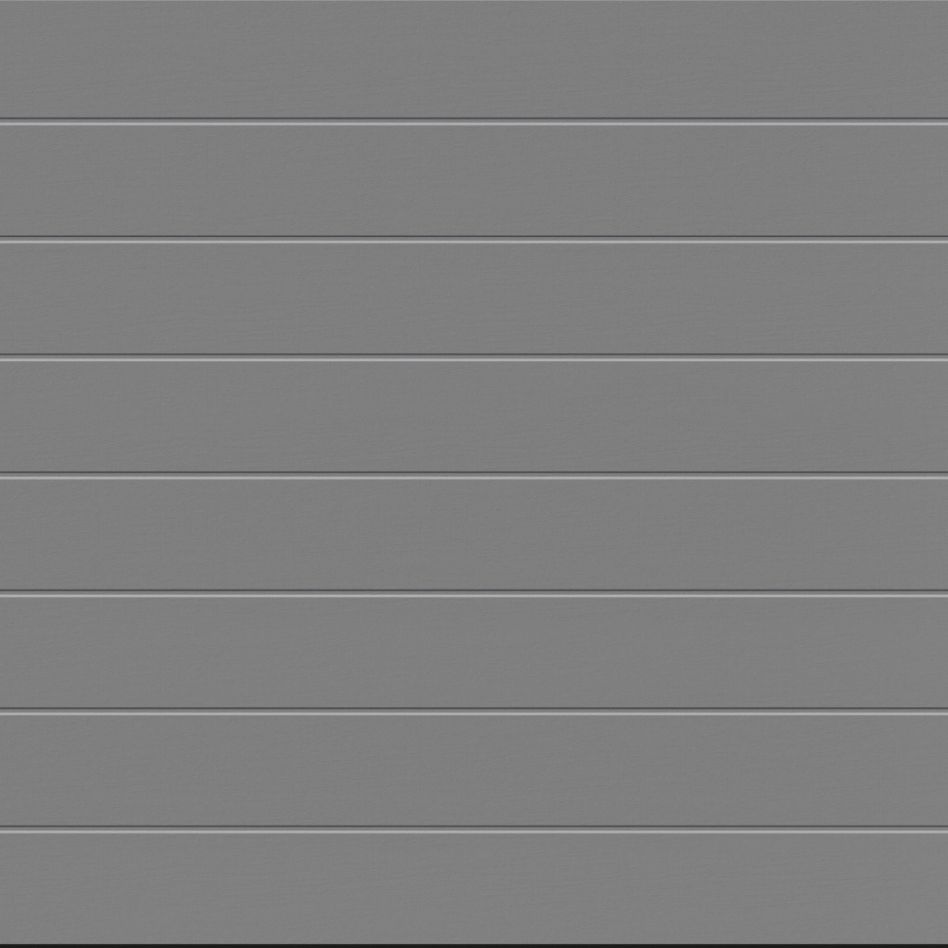 HÖRMANN Sektionaltor LPU42 mit Zarge M-Sicke graualuminium, Zarge mit L-Beschlag, 2375x2000 mm Image