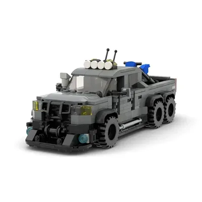 MOC-42826 Ford Veloci Raptor Modell Ziegel Straßen rennen Geländewagen Supercar Rennwagen LKW montieren Blöcke Bausteine Kinderspiel zeug Image