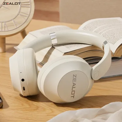 ZEALOT-B38 Drahtlose Kopfhörer Bluetooth 5,2 Original Audio Over Ear Headset 43dB Hybrid Headset Image