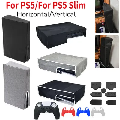Staubs chutz hülle für Sony Playstation 5 PS5 Spiele konsole Schutzhülle wasch bar Image