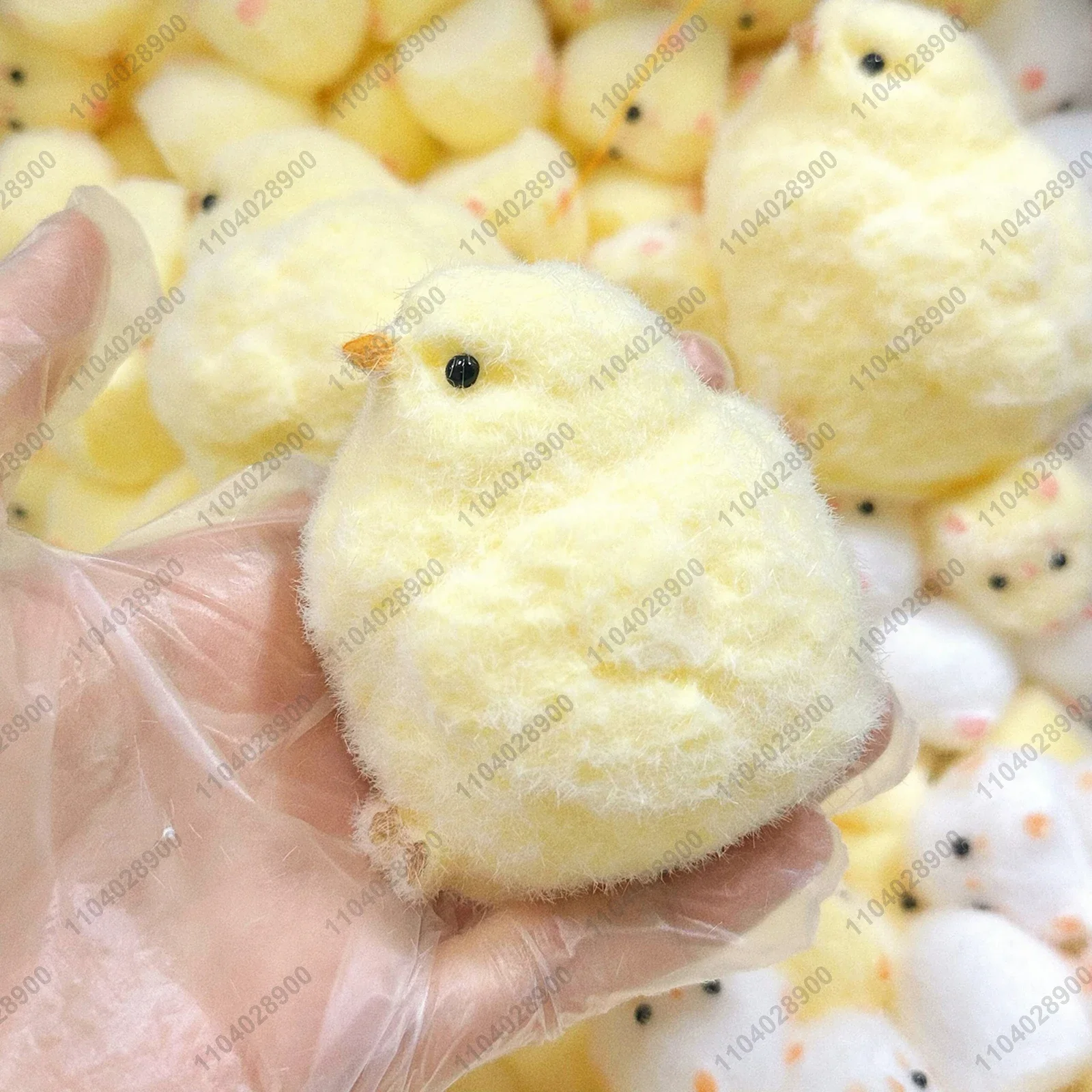 Big Yellow Chicken Taba Squishy Cute Fuzzy Chick Henne Squeeze Toy Mochi Toy Stress Release Hand Relax Gift Toy