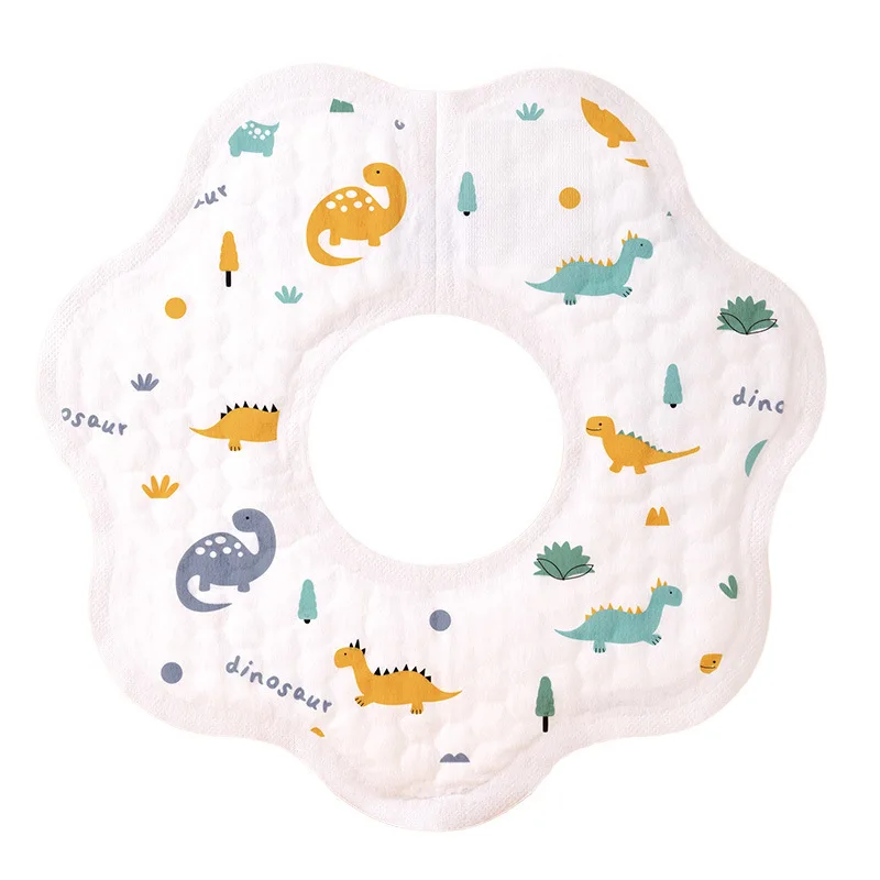 Einweg Baby Lätzchen 20 teile/paket Cartoon Print Baby Spucktücher Wasserdichte kinder Lätzchen Babys Zubehör Neugeborenen Fütterung Image