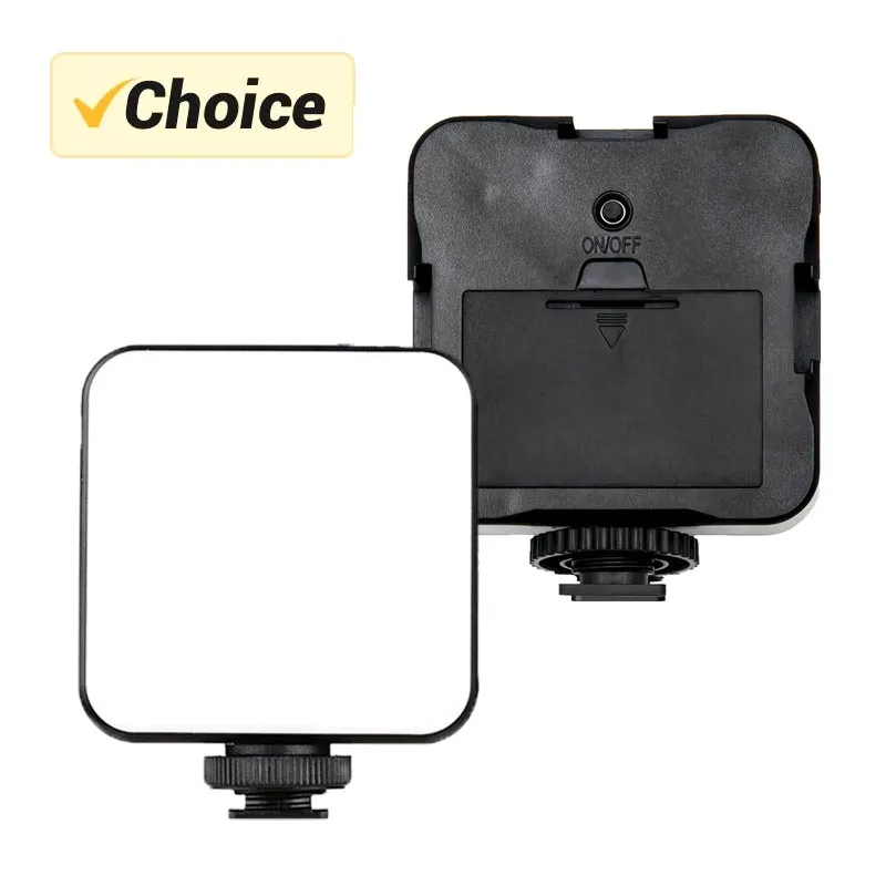 5.5W Pocket Fill Light Portable LED Video Mini Fill Light For Camera Smartphone GoPro Laptop Selfie Adjustable Photography