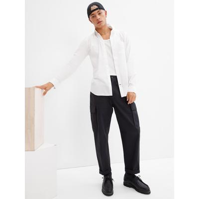 Gap White Slim Fit Stretch Shirt