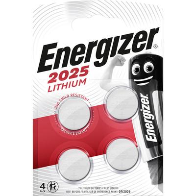 Knopfzelle cr 2025 Lithium CR2025 163 mAh 3 v 4 St. (E300520500) (E300520500) - Energizer