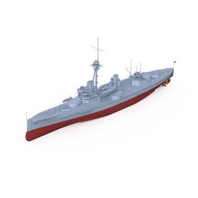 SSMODEL SSC 350528 S-A 1/350 Militärmodellbausatz HMS Colossus Schlachtschiff 1918 Image