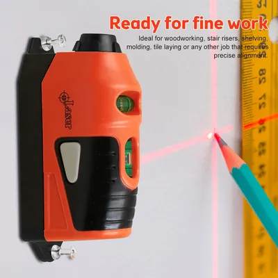 Mini Vertikale Wasserwaage Werkzeug Laser Level Laser Gerade DIE Laser Geführte Ebene Linie Messung Gauge Werkzeug