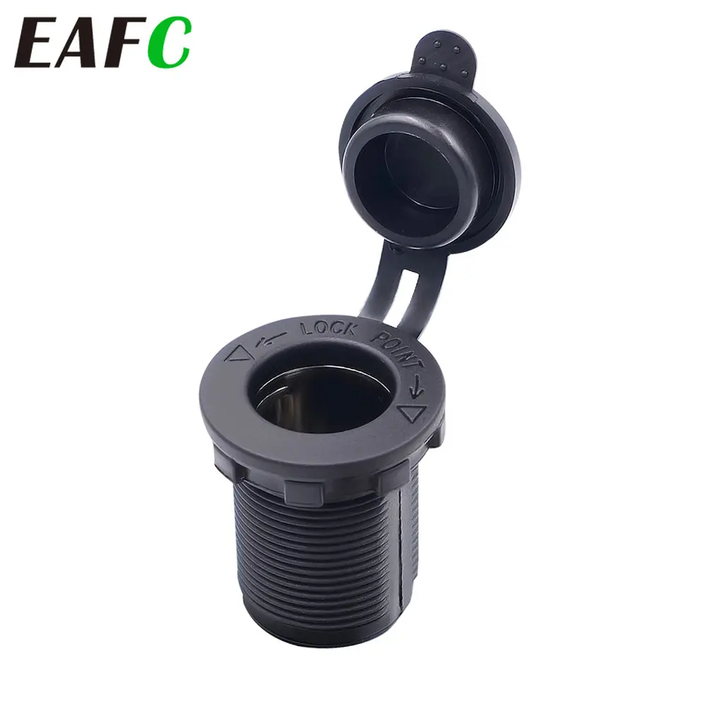 Auto Zigaretten anzünder Steckdose 12V wasserdichte Steckdose Adapter für Auto Boot Motorrad Traktor Steckdose